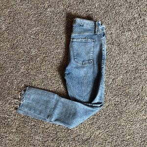 Abercrombie & Fitch the super skinny ankle High Rise Jeans